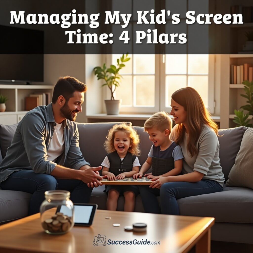 Managing My Kid’s Screen Time: 4 Pillars